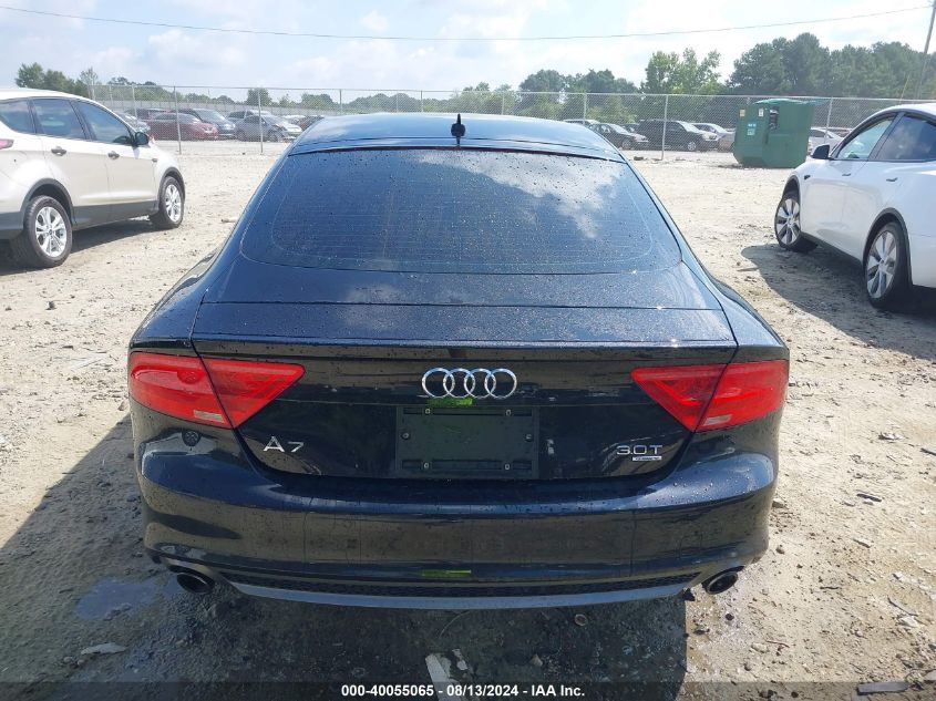 2013 Audi A7 3.0T Premium VIN: WAU2GAFC7DN100839 Lot: 40055065