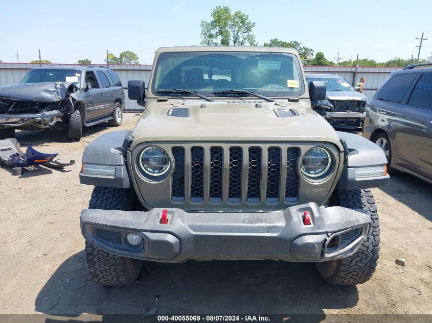 2020 Jeep Gladiator Rubicon 4X4 VIN: 1C6JJTBG3LL214195 Lot: 40055069