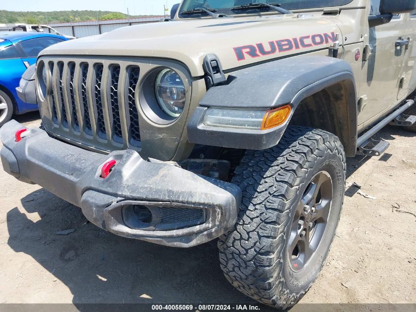 2020 Jeep Gladiator Rubicon 4X4 VIN: 1C6JJTBG3LL214195 Lot: 40055069