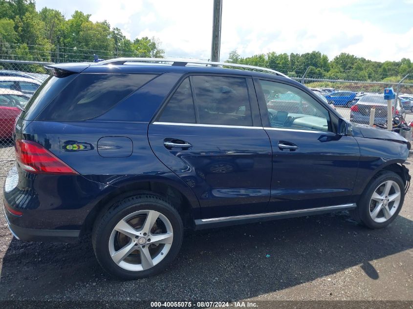 2016 Mercedes-Benz Gle 300D 4Matic VIN: 4JGDA0EB7GA733462 Lot: 40055075