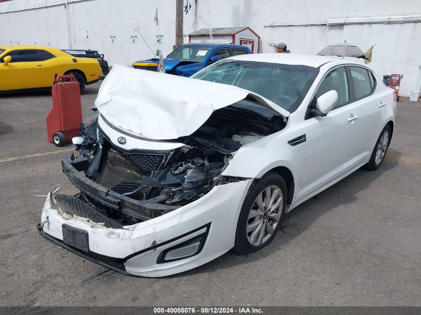 KNAGM4A78F5614521 2015 KIA OPTIMA - Image 2