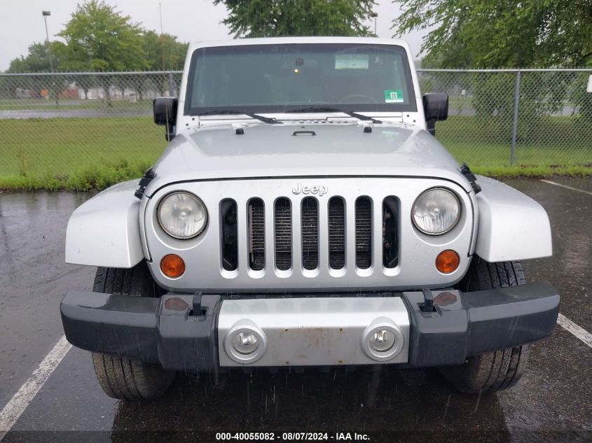 2012 Jeep Wrangler Unlimited Sahara VIN: 1C4BJWEG3CL117542 Lot: 40055082