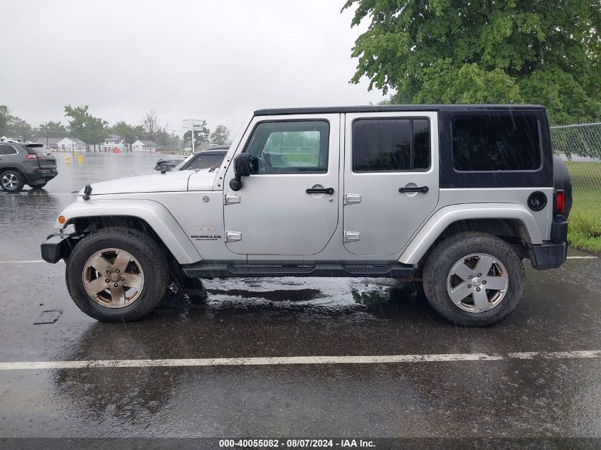 2012 Jeep Wrangler Unlimited Sahara VIN: 1C4BJWEG3CL117542 Lot: 40055082