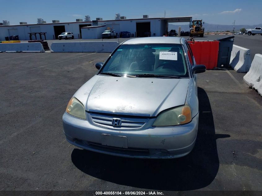 2003 Honda Civic Lx VIN: 2HGES16553H624855 Lot: 40055104