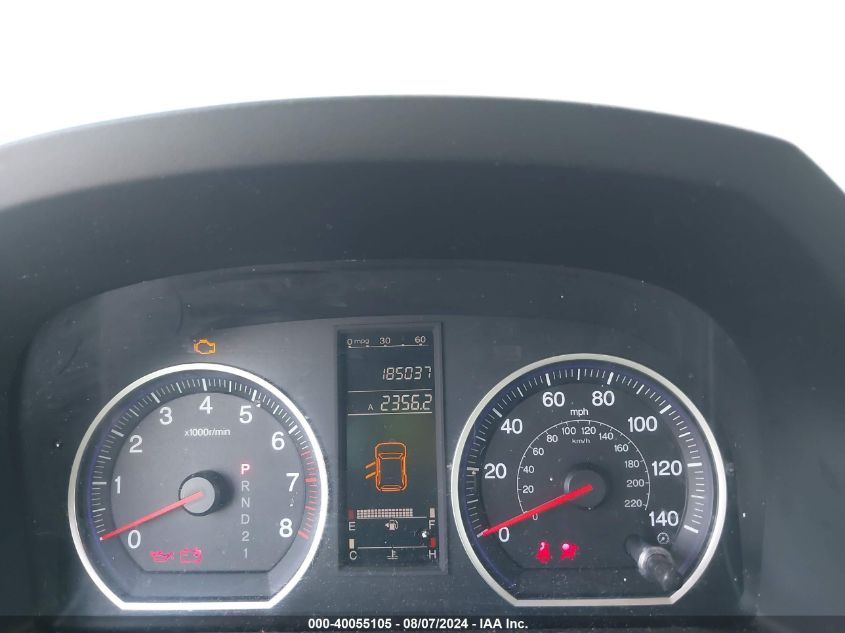 2009 Honda Cr-V Lx VIN: 5J6RE38329L034519 Lot: 40055105