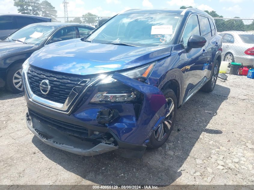 2021 Nissan Rogue Sl VIN: JN8AT3CB4MW237995 Lot: 40055129