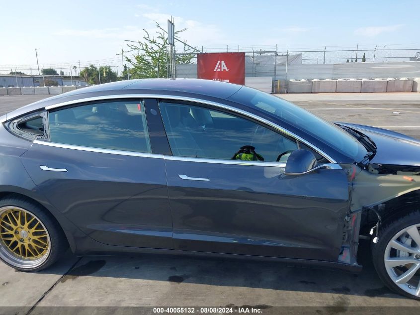 2018 Tesla Model 3 Long Range/Mid Range VIN: 5YJ3E1EA8JF006007 Lot: 40055132