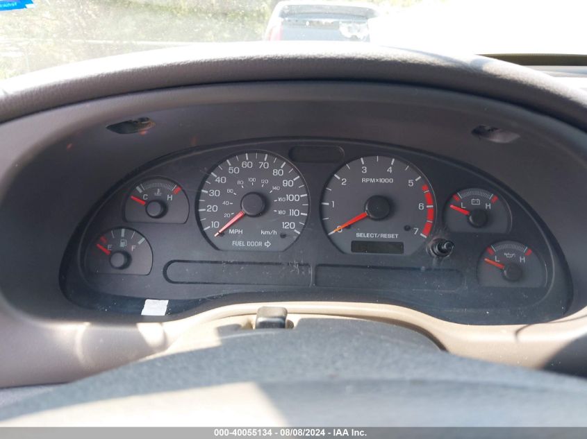 2002 Ford Mustang VIN: 1FAFP40452F105252 Lot: 40055134