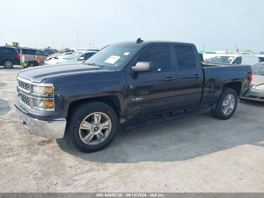 2015 Chevrolet Silverado 1500 1Lt VIN: 1GCRCREC7FZ152058 Lot: 40055138