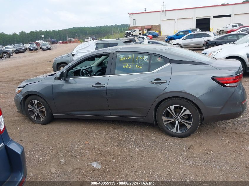 2021 Nissan Sentra Sv VIN: 3N1AB8CV5MY296099 Lot: 40055139