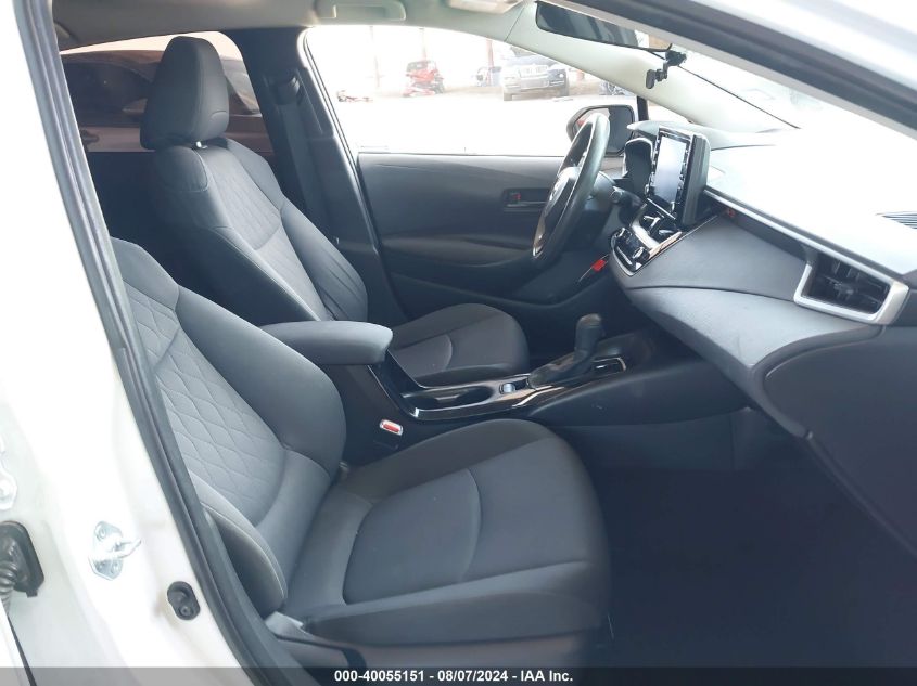 VIN JTDEPMAE9N3007523 2022 TOYOTA COROLLA LE