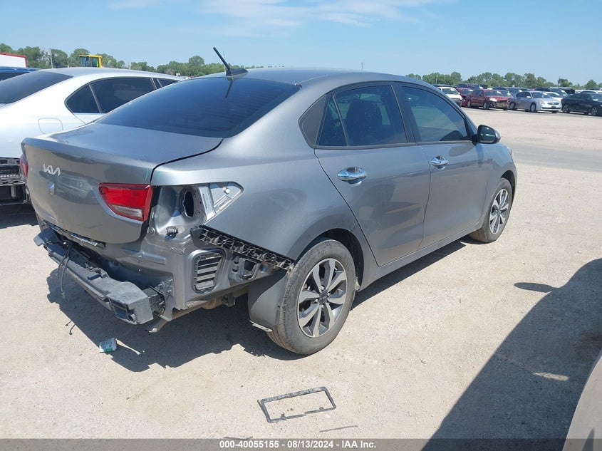 VIN 3KPA24AD5NE453309 2022 KIA RIO LX/S