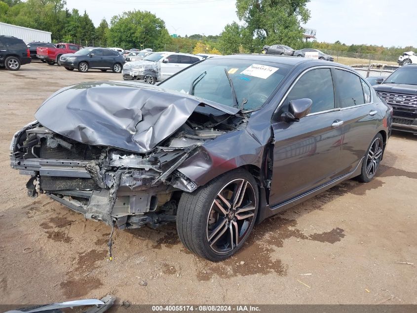 1HGCR2F16HA185385 2017 HONDA ACCORD - Image 2