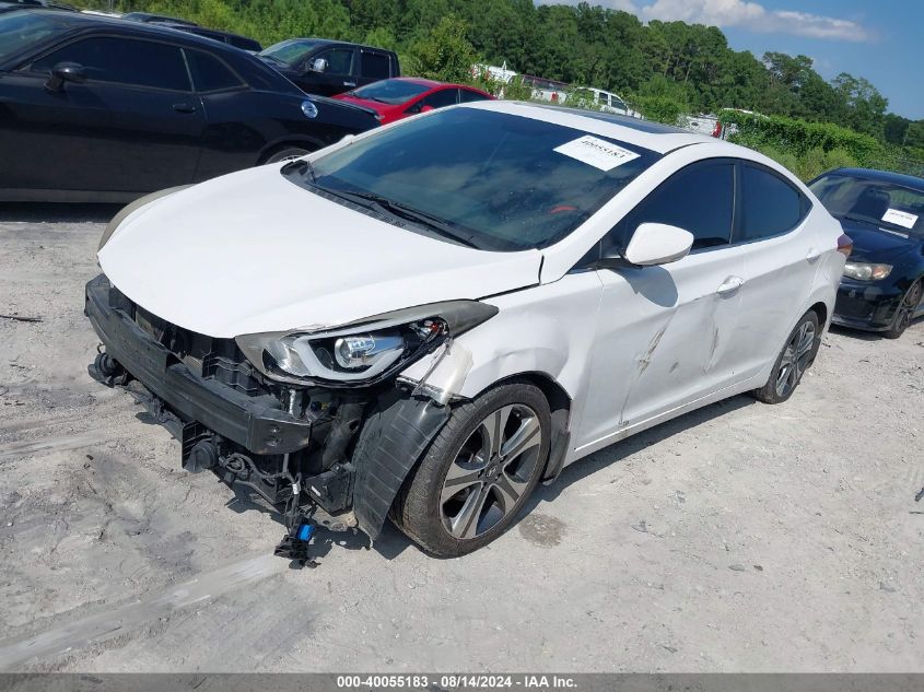 KMHDH4AH3FU357577 2015 HYUNDAI ELANTRA - Image 2