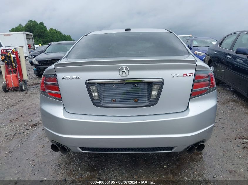 2007 Acura Tl Type S VIN: 19UUA76557A007171 Lot: 40055195