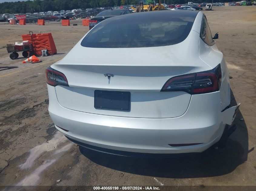 2023 Tesla Model 3 Rear-Wheel Drive VIN: 5YJ3E1EAXPF400083 Lot: 40055198