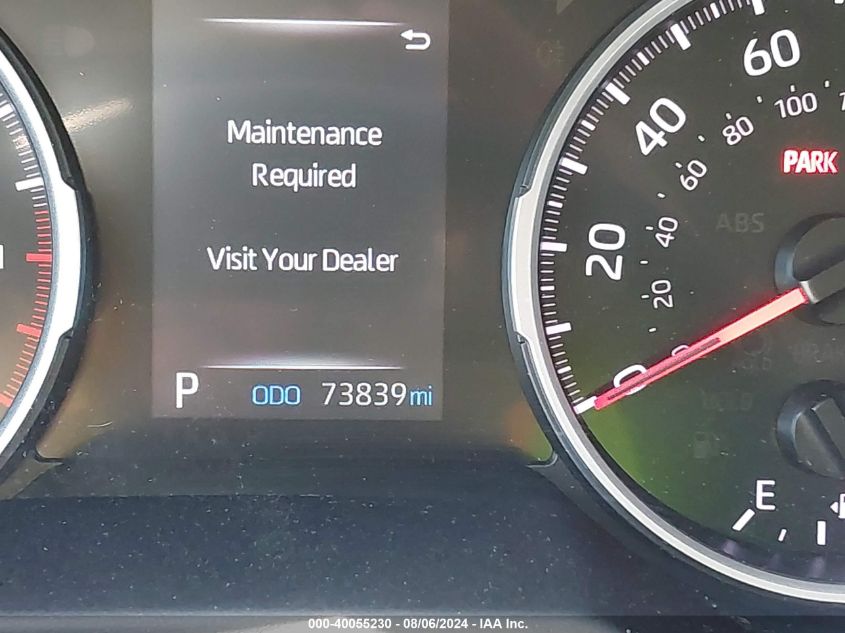 2022 Toyota Rav4 Xle/Xle Premium VIN: 2T3W1RFV1NC191656 Lot: 40055230