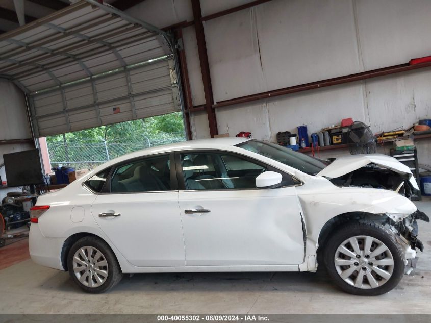 2015 Nissan Sentra S/Sv/Sr/Sl VIN: 3N1AB7AP1FY357000 Lot: 40055302