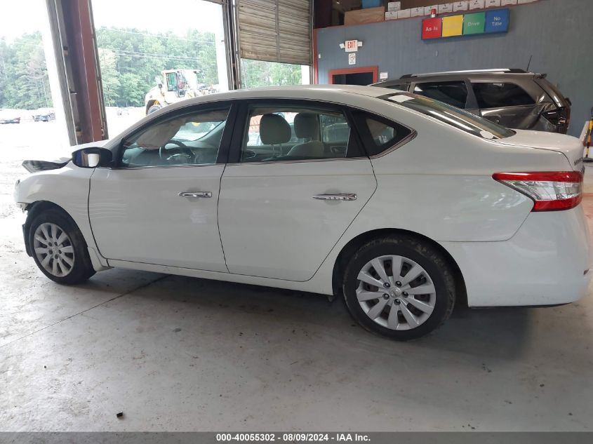 2015 Nissan Sentra S/Sv/Sr/Sl VIN: 3N1AB7AP1FY357000 Lot: 40055302