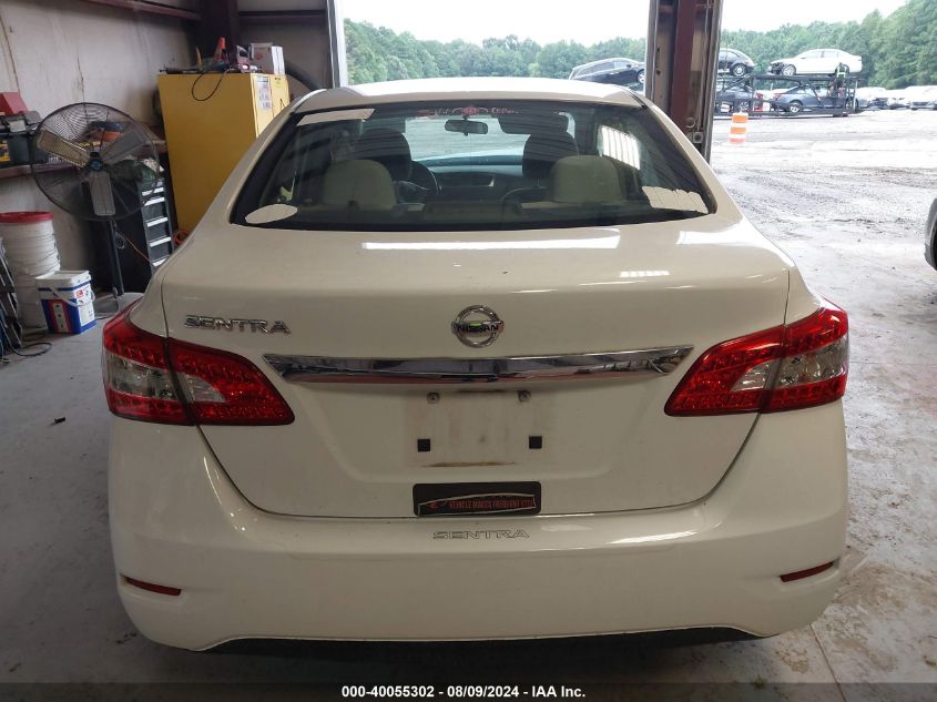 2015 Nissan Sentra S/Sv/Sr/Sl VIN: 3N1AB7AP1FY357000 Lot: 40055302