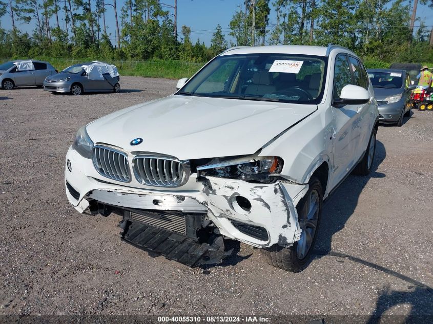 2017 BMW X3 Sdrive28I VIN: 5UXWZ7C58H0U45483 Lot: 40055310