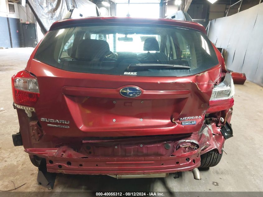 2015 Subaru Impreza Sport VIN: JF1GPAU67FH319443 Lot: 40055312