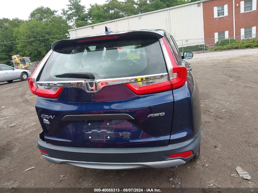 2019 Honda Cr-V Lx VIN: 2HKRW6H39KH218001 Lot: 40055313