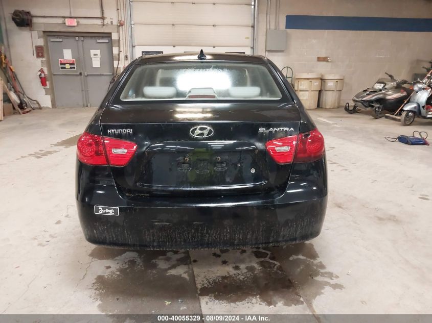 2009 Hyundai Elantra Gls/Se VIN: KMHDU46D59U785642 Lot: 40055329
