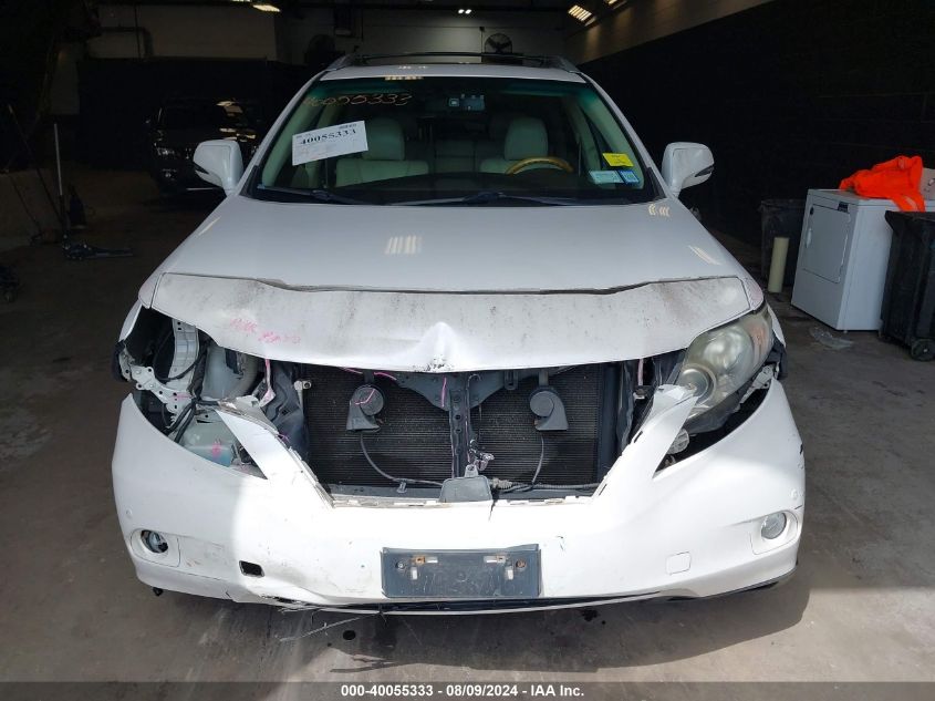 2011 Lexus Rx 350 VIN: 2T2BK1BA4BC111654 Lot: 40055333