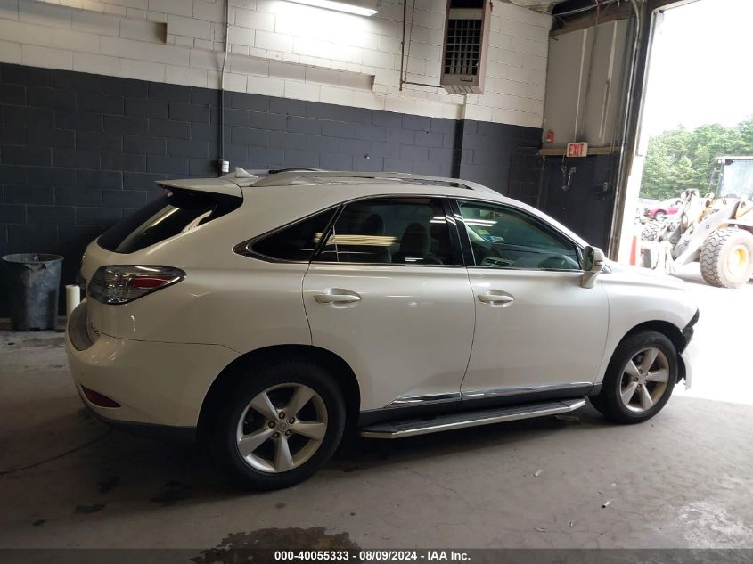 2011 Lexus Rx 350 VIN: 2T2BK1BA4BC111654 Lot: 40055333
