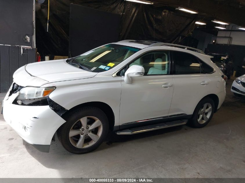 2011 Lexus Rx 350 VIN: 2T2BK1BA4BC111654 Lot: 40055333