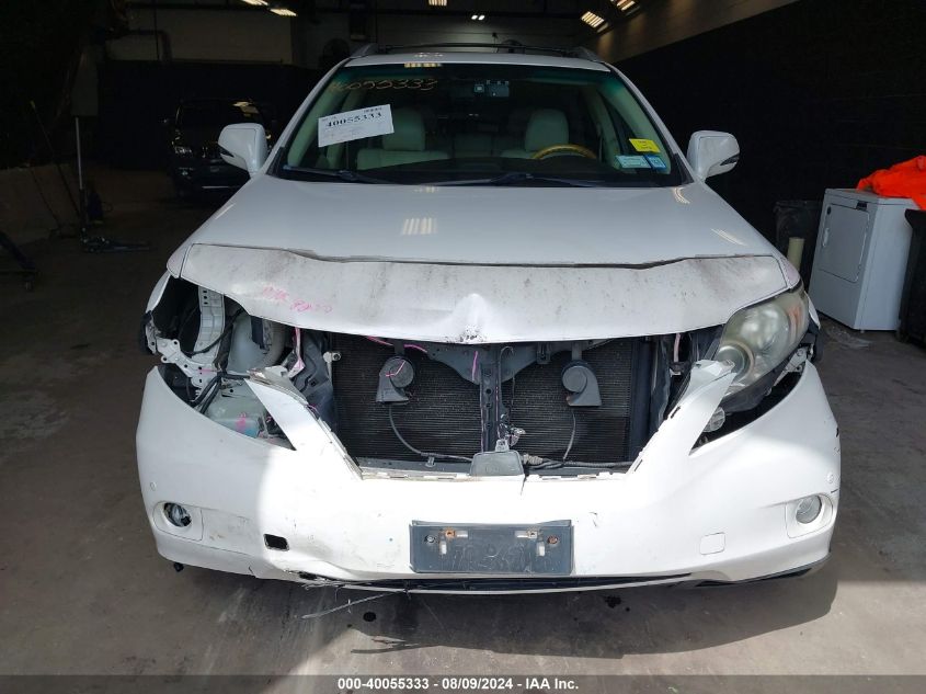 2011 Lexus Rx 350 VIN: 2T2BK1BA4BC111654 Lot: 40055333