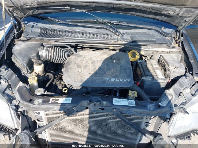 2016 Dodge Grand Caravan Sxt VIN: 2C4RDGCG4GR328776 Lot: 40055337