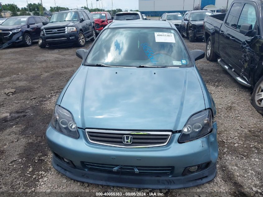 1999 Honda Civic Lx VIN: 2HGEJ6579XH556102 Lot: 40055383