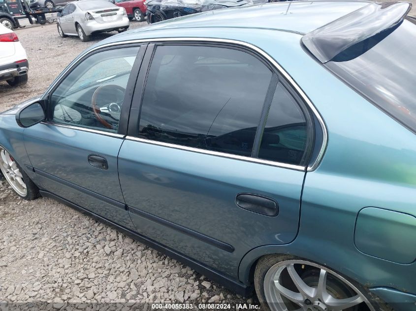 1999 Honda Civic Lx VIN: 2HGEJ6579XH556102 Lot: 40055383