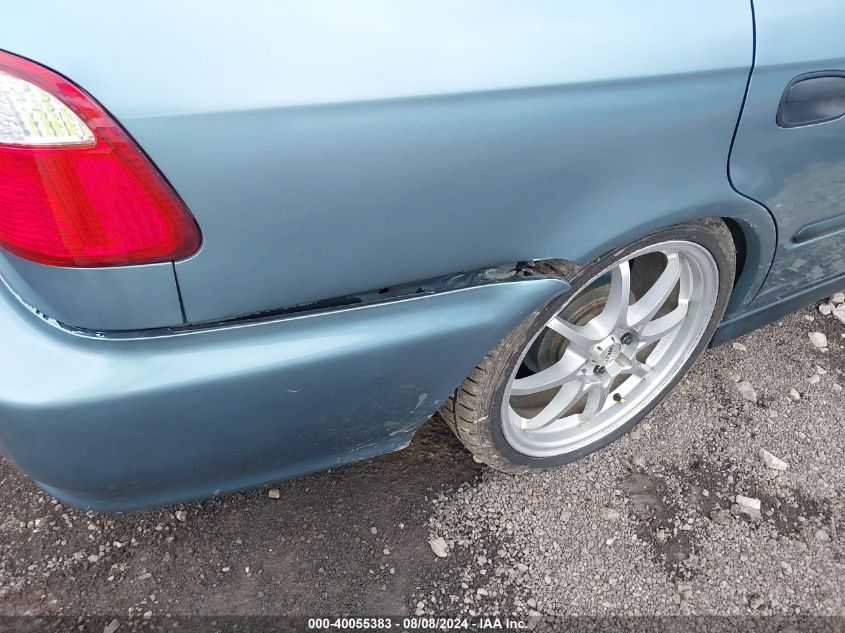 1999 Honda Civic Lx VIN: 2HGEJ6579XH556102 Lot: 40055383