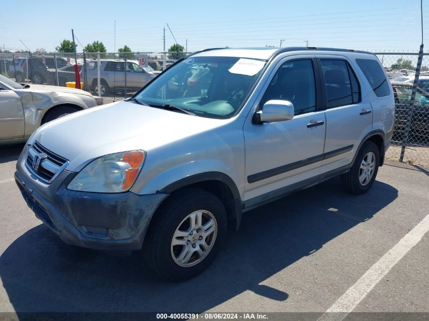 2003 Honda Cr-V Ex VIN: JHLRD78813C000786 Lot: 40055391