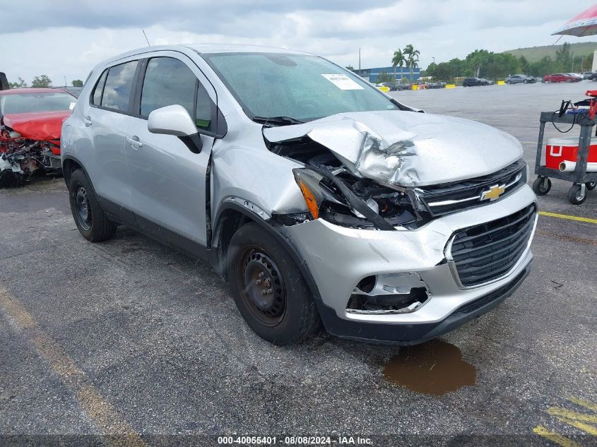 2018 Chevrolet Trax Ls VIN: 3GNCJKSB3JL383691 Lot: 40055401