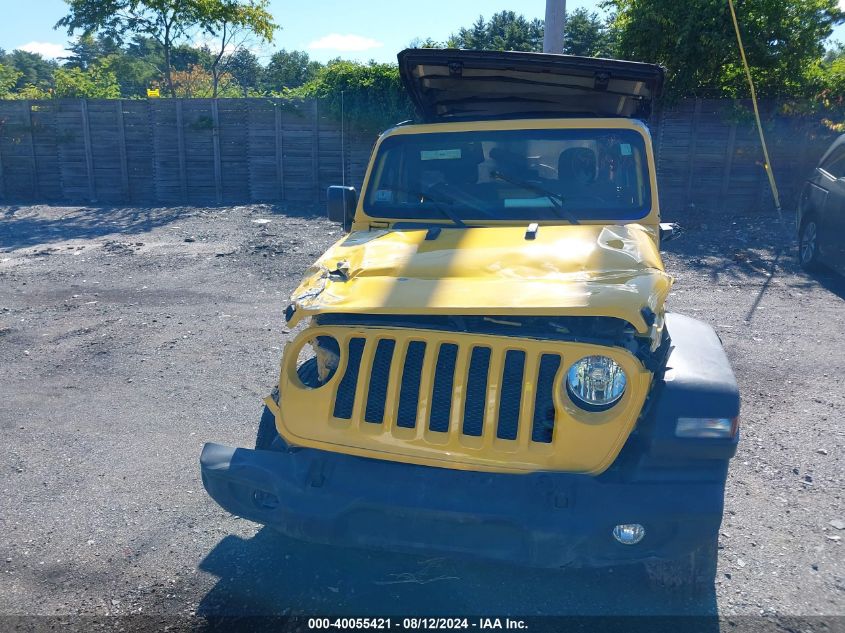 2021 Jeep Wrangler Sport S 4X4 VIN: 1C4GJXAN4MW662603 Lot: 40055421