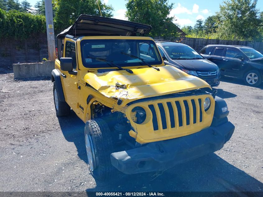 2021 Jeep Wrangler Sport S 4X4 VIN: 1C4GJXAN4MW662603 Lot: 40055421