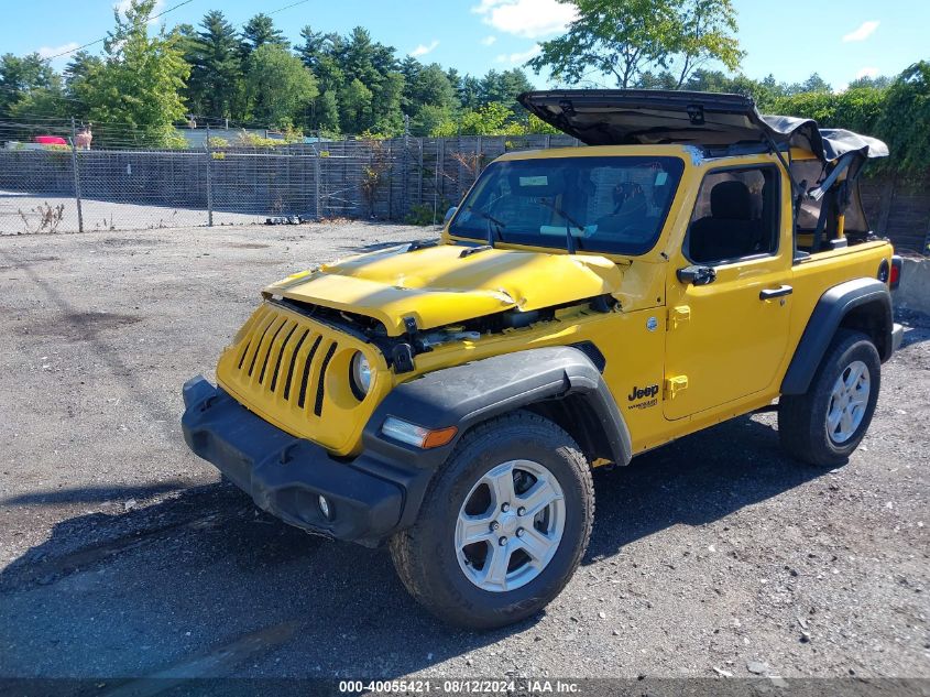 2021 Jeep Wrangler Sport S 4X4 VIN: 1C4GJXAN4MW662603 Lot: 40055421