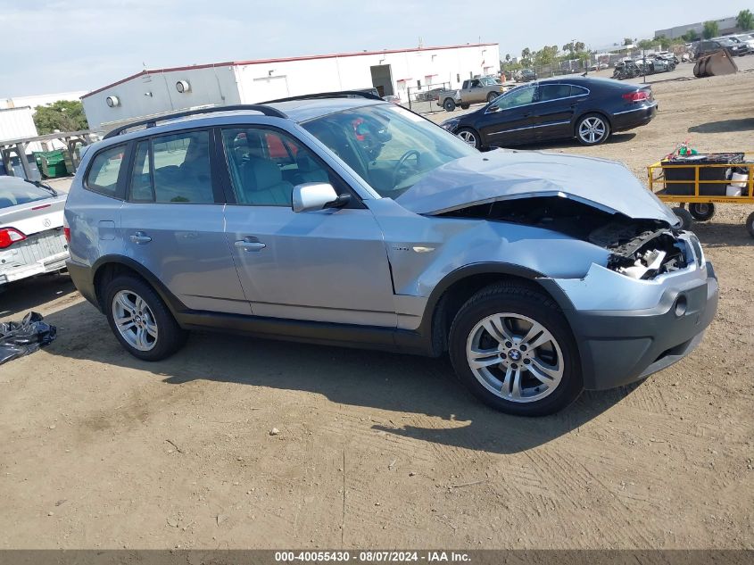 2004 BMW X3 3.0I VIN: WBXPA934X4WC33326 Lot: 40055430