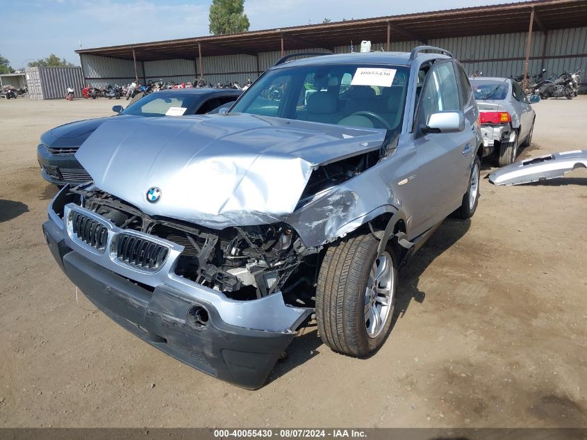2004 BMW X3 3.0I VIN: WBXPA934X4WC33326 Lot: 40055430