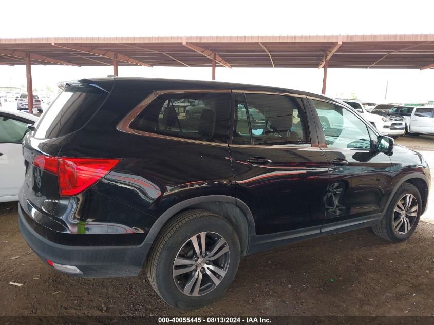 2018 Honda Pilot Ex VIN: 5FNYF5H39JB008047 Lot: 40055445