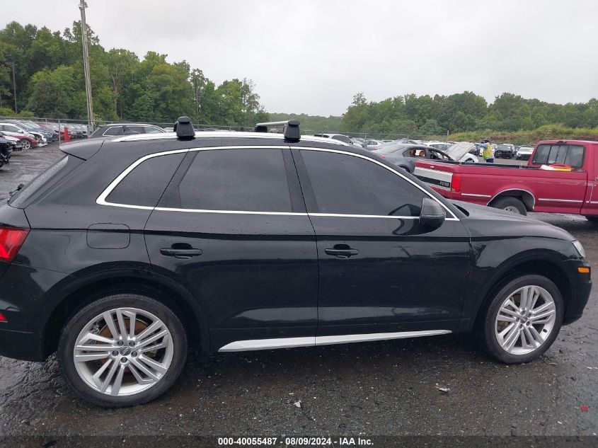 2018 Audi Q5 2.0T Premium/2.0T Tech Premium VIN: WA1BNAFY8J2245478 Lot: 40055487