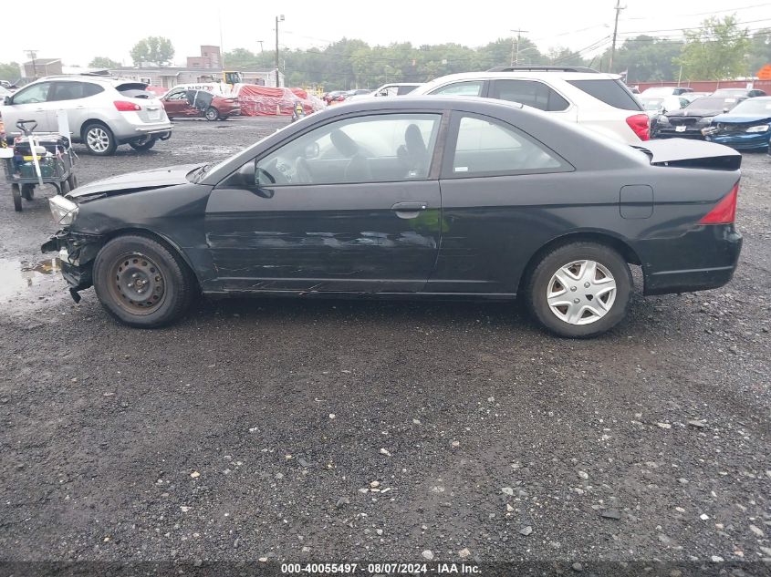 2003 Honda Civic Lx VIN: 1HGEM22593L078103 Lot: 40055497