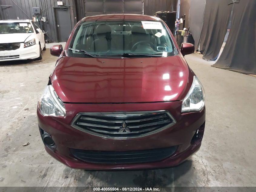 2018 Mitsubishi Mirage G4 Es VIN: ML32F3FJ7JHF15336 Lot: 40055504