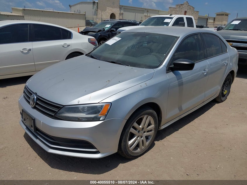 2015 VOLKSWAGEN JETTA S - 3VW2K7AJ4FM269673