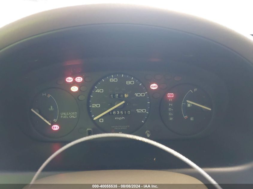 1998 Honda Civic Dx VIN: 2HGEJ6620WH555017 Lot: 40055535