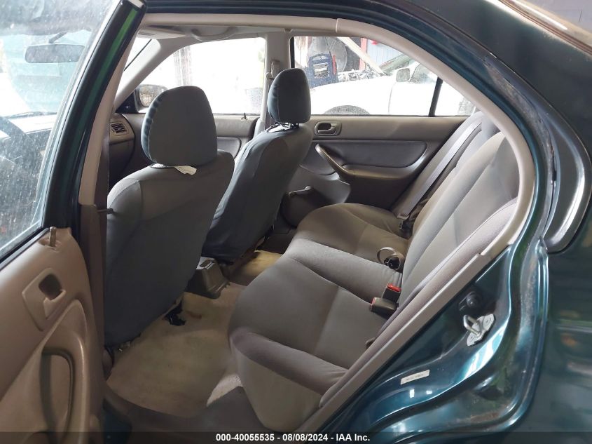 1998 Honda Civic Dx VIN: 2HGEJ6620WH555017 Lot: 40055535